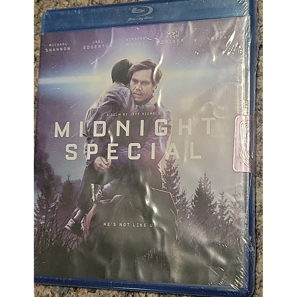 Midnight Special -Blu-ray Michael Shannon Kirsten Dunst Joel Edgarton New Sealed